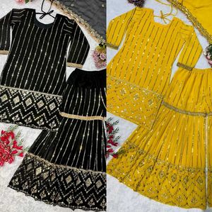 New Stayle Beautiful Pakistani Garara Dress Inpote