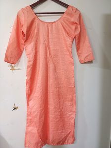 Beautiful Peach Kurti