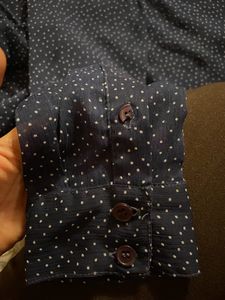 Transparent Blue Shirt