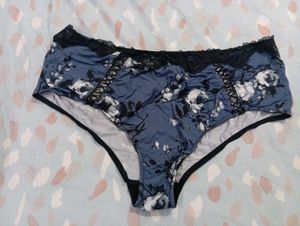 Floral Lace Trim Panties