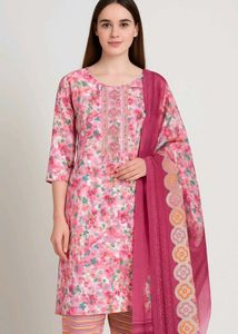 Floral Kurta Set & Dupatta