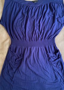 Blue Casual Dress