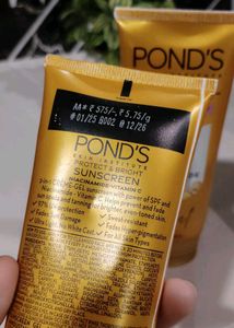 Ponds Niacinamide Creme Gel Sunscreen SPF50 PA+++