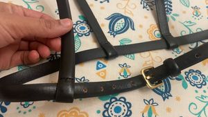 Leather harness Belt