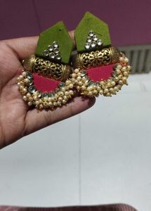 beautiful kundan earings