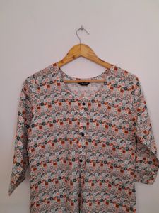 Multi Color Printed Kurta (Women&#39;s)