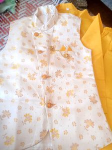 Yellow Esthetic Shervani