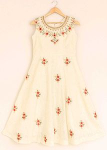 Floral Embroidered Dress