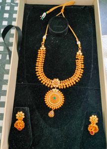 Gold-toned Necklace Set