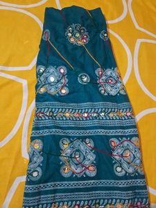 Elegant mirror work dupatta
