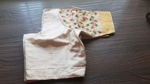 Pure Silk Blouse Embroidered On Sleeves