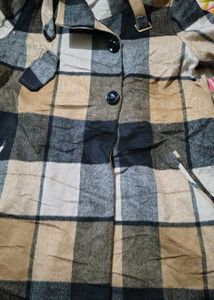 Plaid Coat - Stylish Outerwear