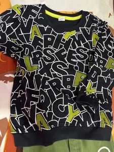 Cool Graphic Print Sweatshirt