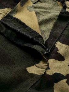 Camo Print Cargo Pants