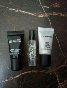 MAC Of 3 Product ,MAC Strobe Cream,Primer,Fixer