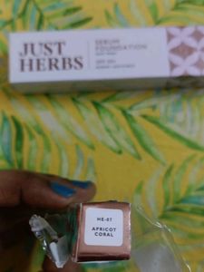 Just Herbs Foundation &amp; Lipstick Set