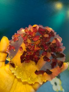 Resin Rose Coaster