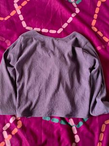 Cute Crop Top lavender
