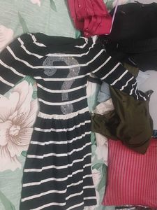 Woolen Comfy Dress For Women (Best Fit To XS-S)