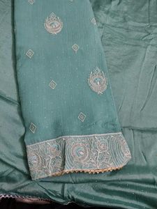 Elegant Dress Material with embroidery duppta