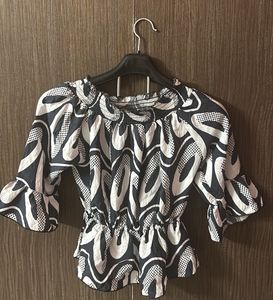 Patterned Blouse