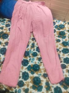 Pink Floral Embroidered Pant Kameez