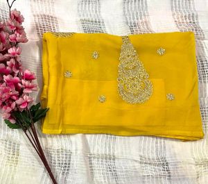 Yellow Saree