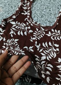 Asthetic Brown Tank Top