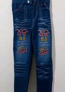 Boys Plaid Shirt &amp; Jeans Set