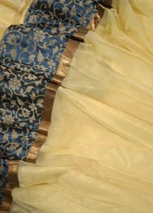 Yellow Embroidered Kurta