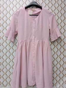 New With Tag Korean Lavander Cute Midi Dress