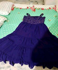 Heavy Gher Embellished Gown