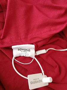 Red Off-Shoulder Dress