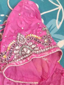 Fancy Saree With Stitched Blouse