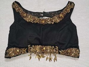 Bollywood Luxury Designer Black Blouse