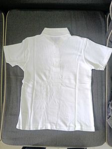 Plain White Polo TShirt for kids