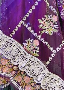 Original Pakistani Purple Shuit