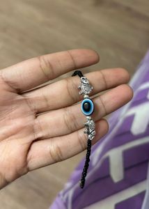 Evil eye bead in the center Anklet