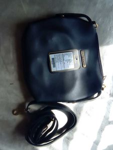 Stylish Navy Blue Crossbody Bag