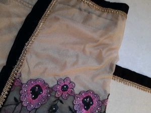 Net Velvet Shimmery Saree