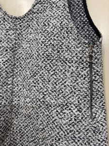 Patterned Sleeveless Dress