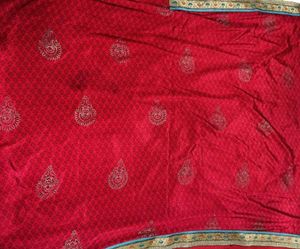 pretty Red saree ♥️🔥