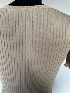 Ribbed Knit Top - Neutral Staple