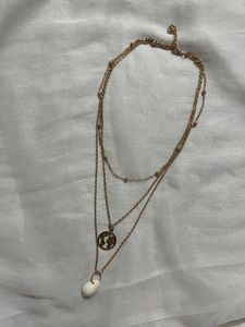 Combo Layered Jewellery | Golden Necklace | Shell