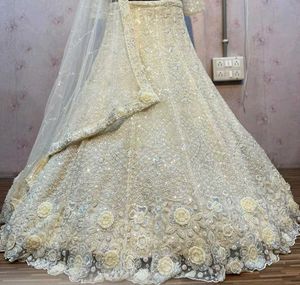 Beautiful Bridal Light Brown Colour Chaniya choli