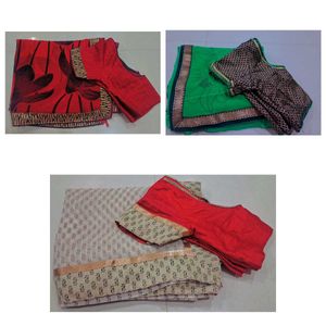 Elegant Saree Collection set of 3