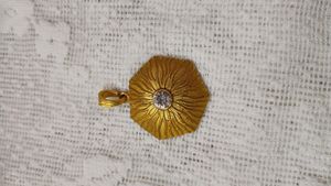 Golden Pendant Without Chain