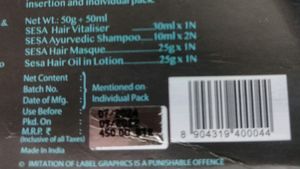 Sesa Ayurvedic Hair Spa Kit