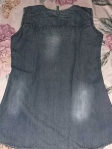Navy Blue V-neck Casual,Classis Styled Top