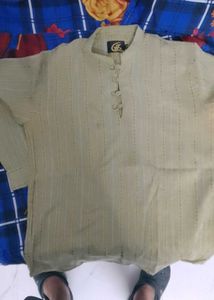Men's Striped Button Down Shirt